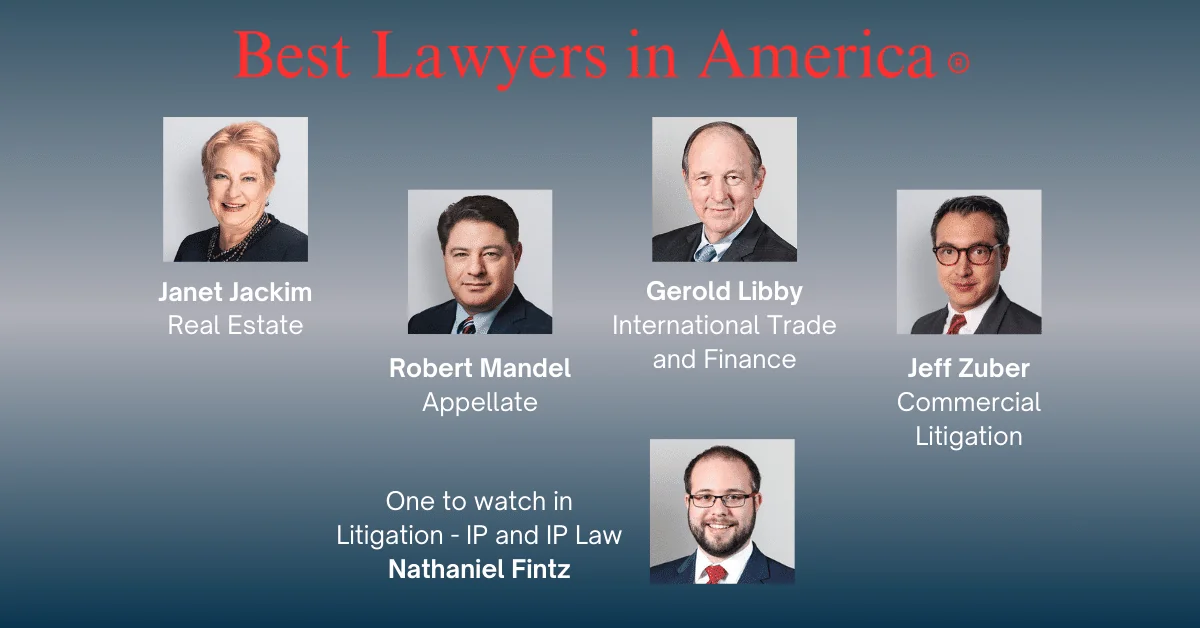 Congratulations to our Zuber Lawler Attorneys who Earned Recognition in the 2025 Edition of The Best Lawyers in America®